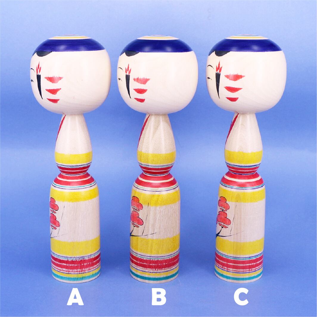 こけし/ムンクの叫び(小)/ムンク/高橋順子工人/中古品 高橋順子 Wiki Kokeshi | 工芸品