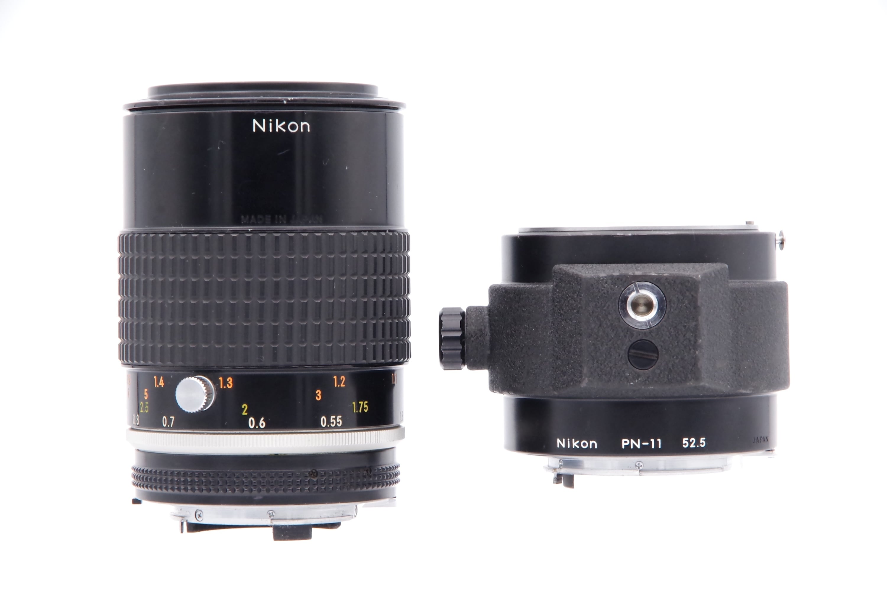Nikon Ai Nikkor 105mm f/4+PN-11 美品 Fマウント AI-S Micro-NIKKOR 105mm F4 + PN-11 Fマウント Nikon ニコン | 近江