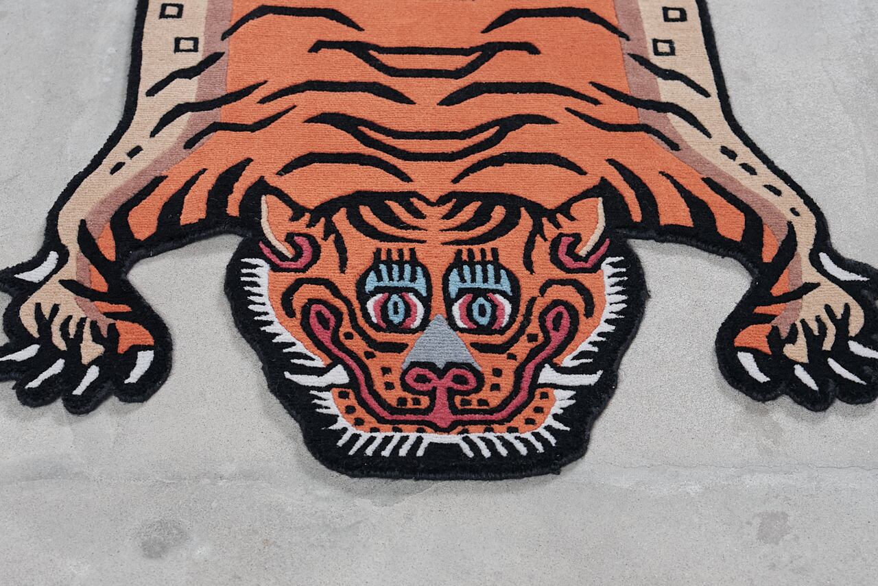 Tibetan Tiger Rug 《Mサイズ•ウール・オリジナル3・トラディショナル