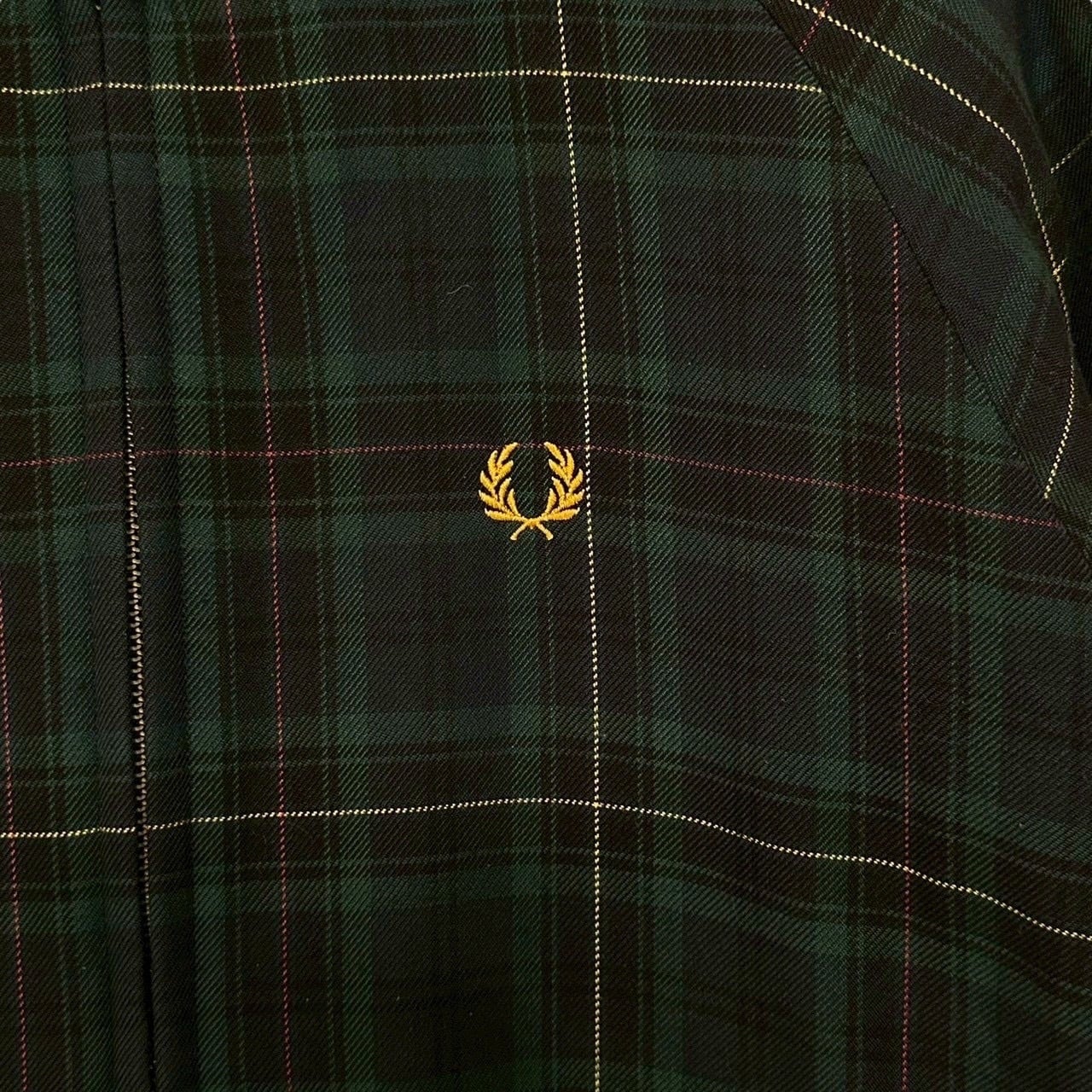 FRED PERRY フレッドペリー キルティングジャケット L リバーシブル