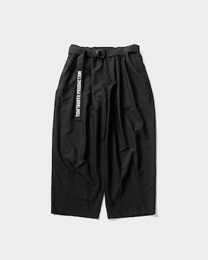TIGHTBOOTH / TRO BAGGY  SLACKS / BLACK