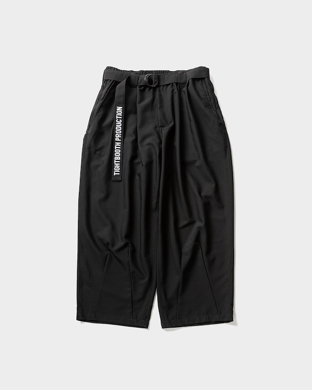TIGHTBOOTH / TRO BAGGY  SLACKS / BLACK