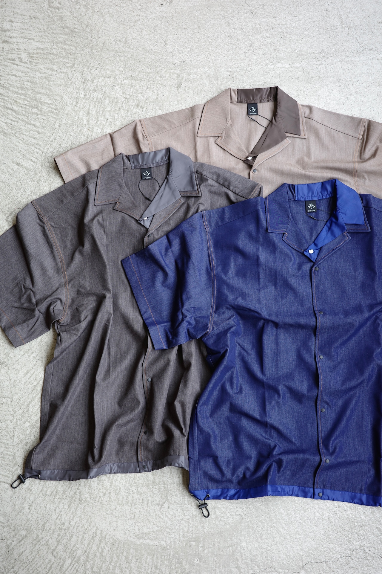 FAKED OPENCOLLAR H/S SHIRT / RGT-22