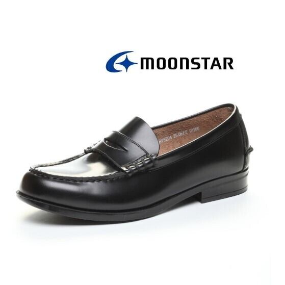 ムーンスター moonstar ローファー 制靴 通学靴 黒 ムーンスター moonstar ローファー 制靴 通学靴 黒 - メルカリ