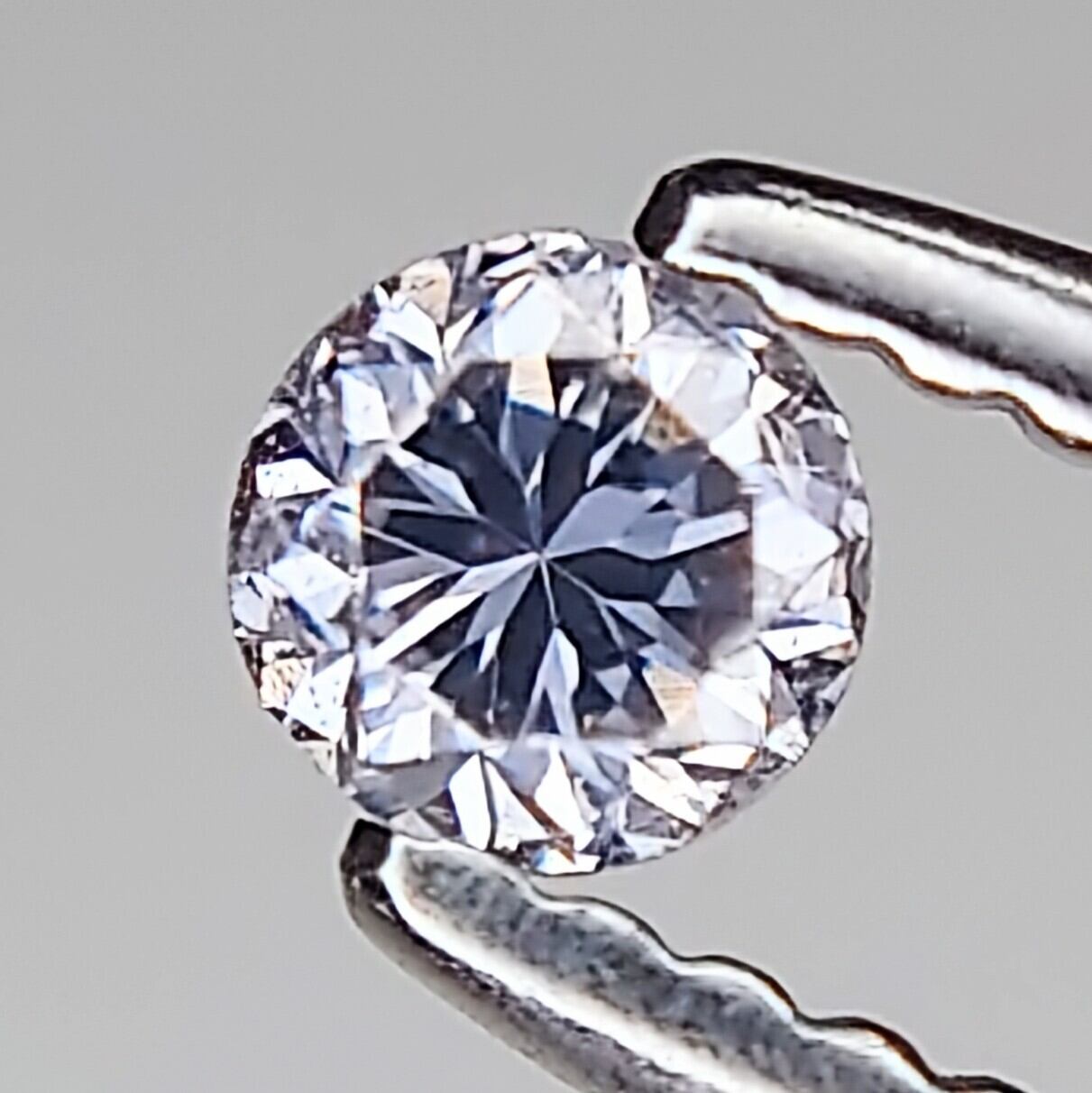 ⭐️ダイヤモンドルース⭐️綺麗 希少 Violetish Gray Diamond 0.048ct Fancy Light Violetish Gray SI