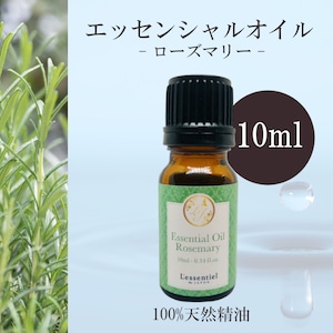 【ローズマリー】精油 10ml 爽やか さっぱり 朝用 リフレッシュ 集中 アロマ 自然 エッセンシャルオイル シンプル 単体 枝 葉