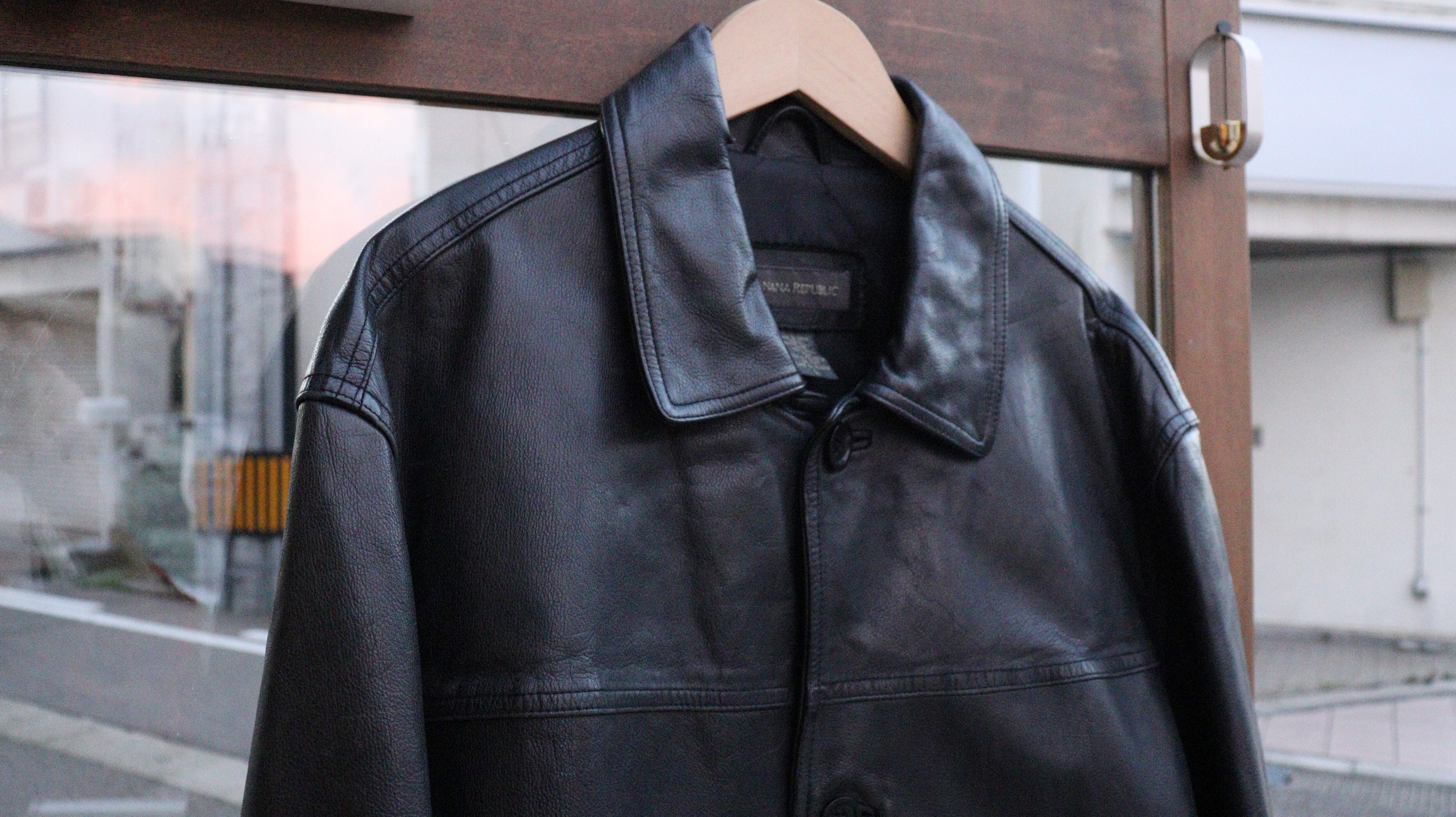 Y*O様 90’s Banana Republic Leather Coat 野 楽天市場】90's 