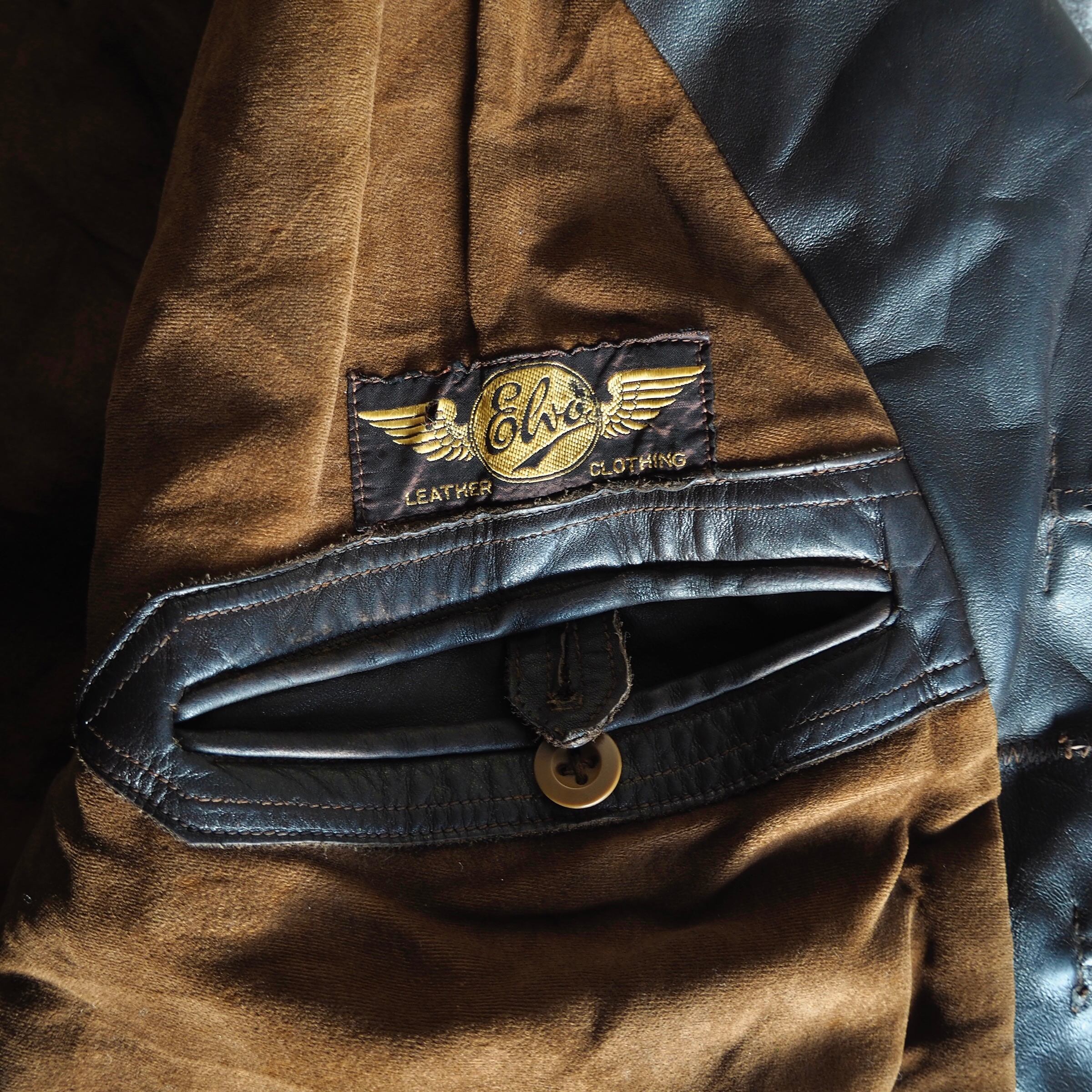 1950s German Double Breasted Motorcycle Jacket | 'bout