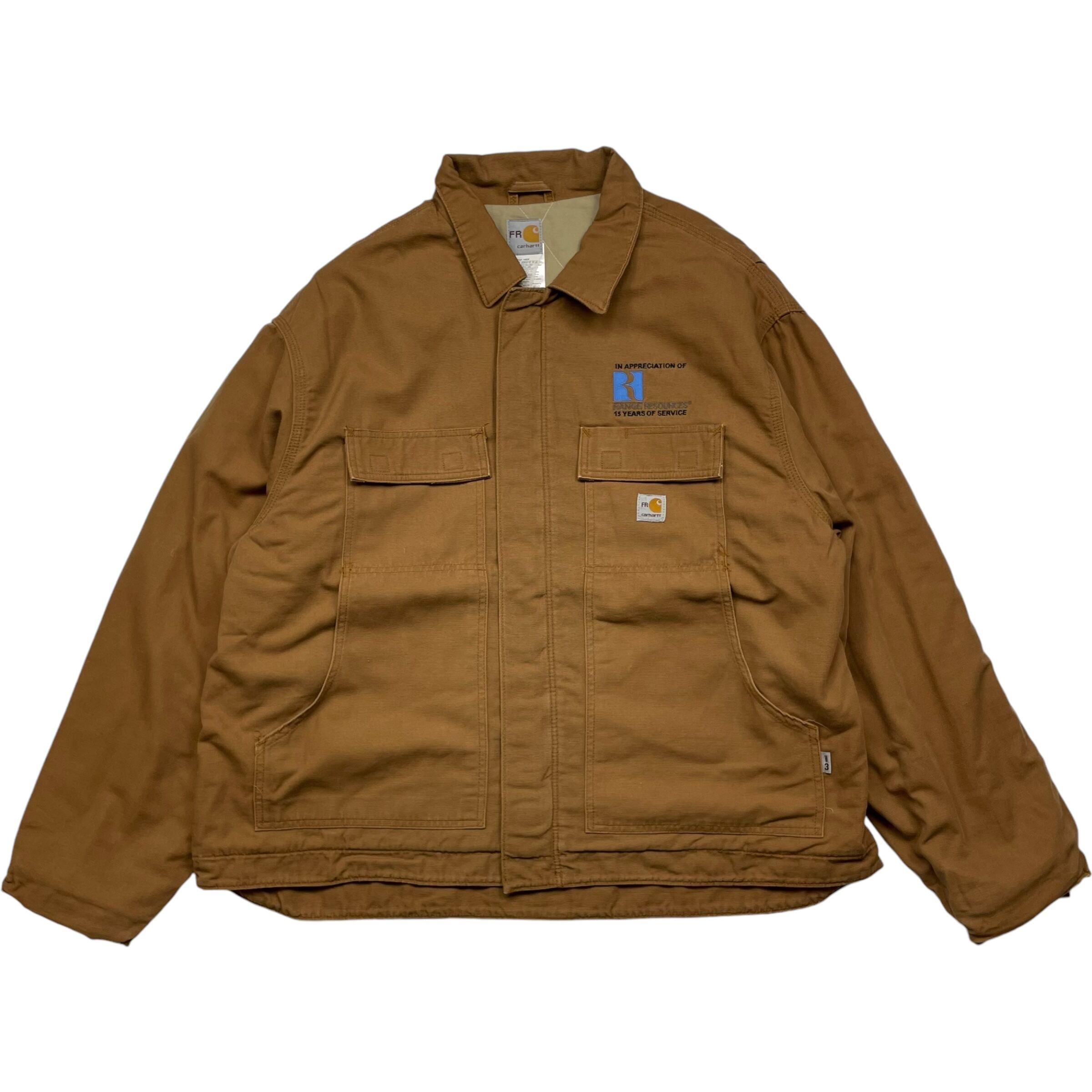 《2XL》Carhartt カーハート トラディショナルコート トラディショナルジャケット ダックジャケット 企業 刺繍 no.4498