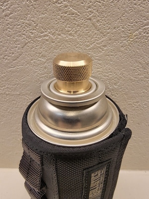 CB缶専用真鍮製「MORE E CAP」 Ver.1　磁石付き