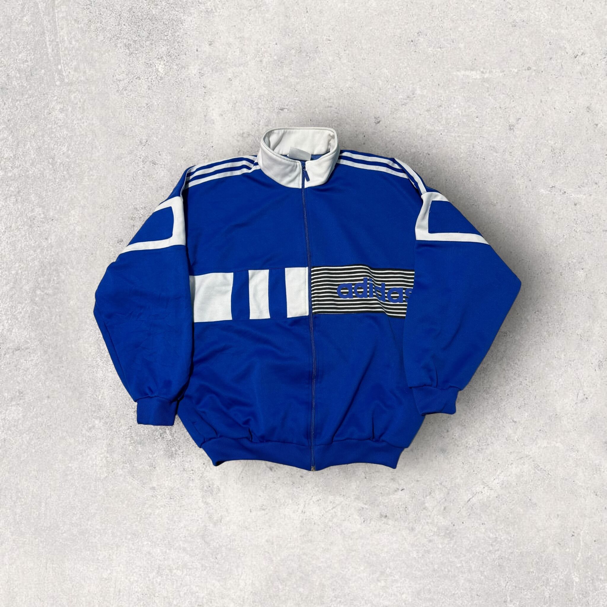 "80's adidas" track jacket
