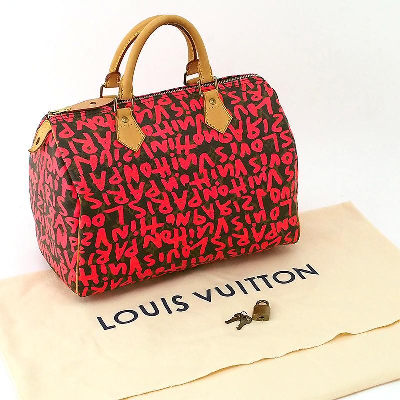 ルイ・ヴィトン LOUIS VUITTON スピーディ30 モノグラム グラフィティ