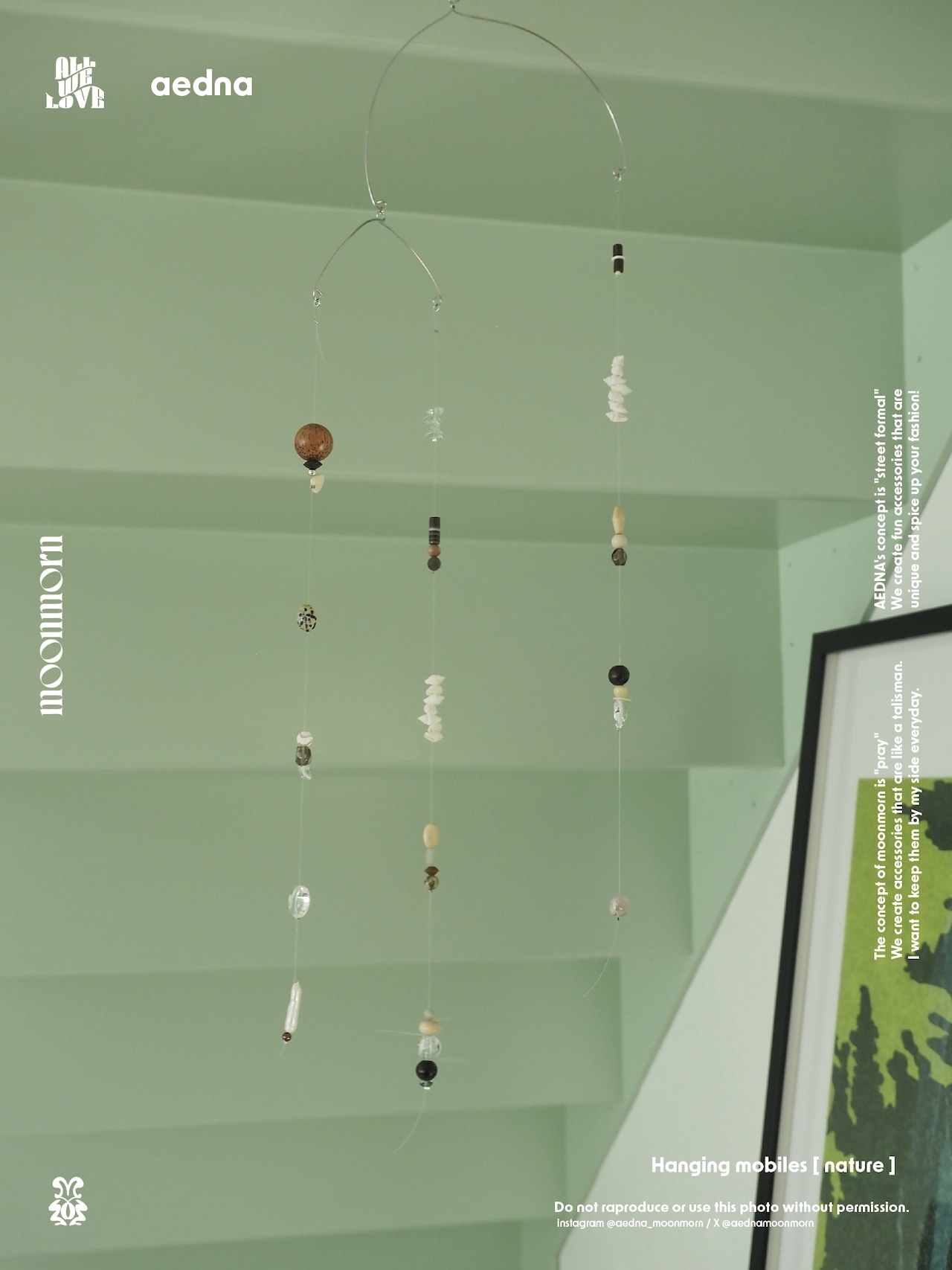 Hanging mobiles [ natural ]