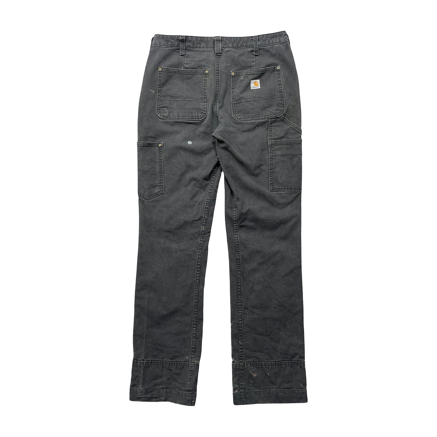 USA古着 Carhartt カーハート ダブルニー ブラックデニム ペインター