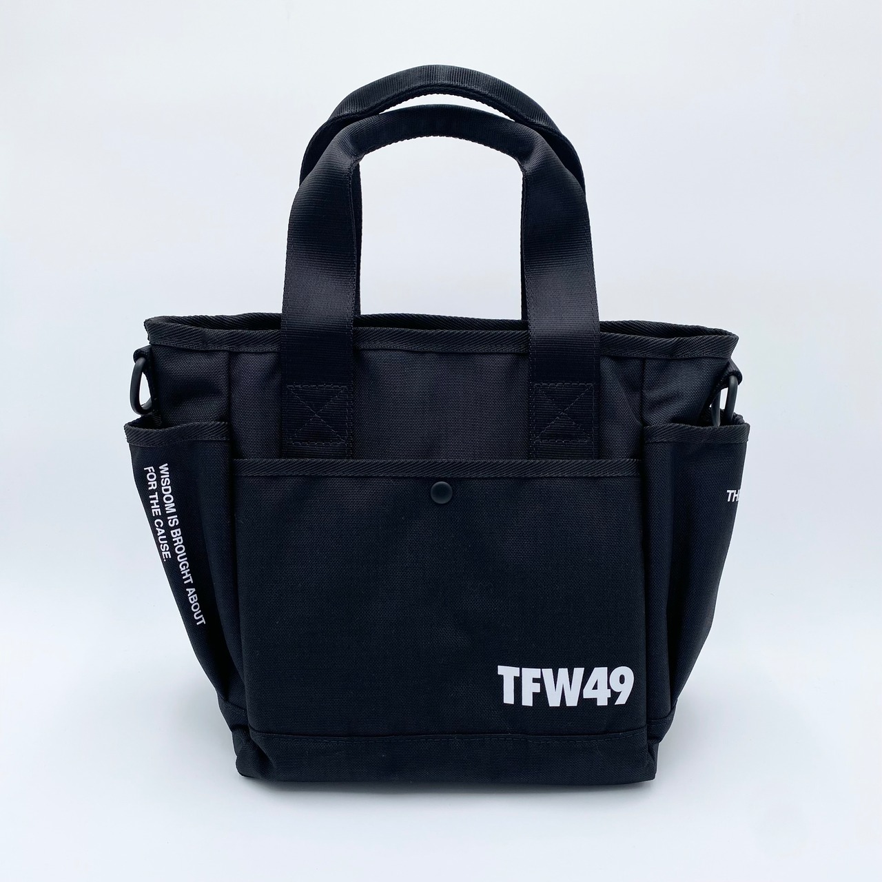 TFW49】NYLON ROUND BAG（BLACK） | Sandy GOLF