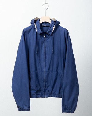 "Polo by Ralph Lauren" cotton zip up jacket with hoodie