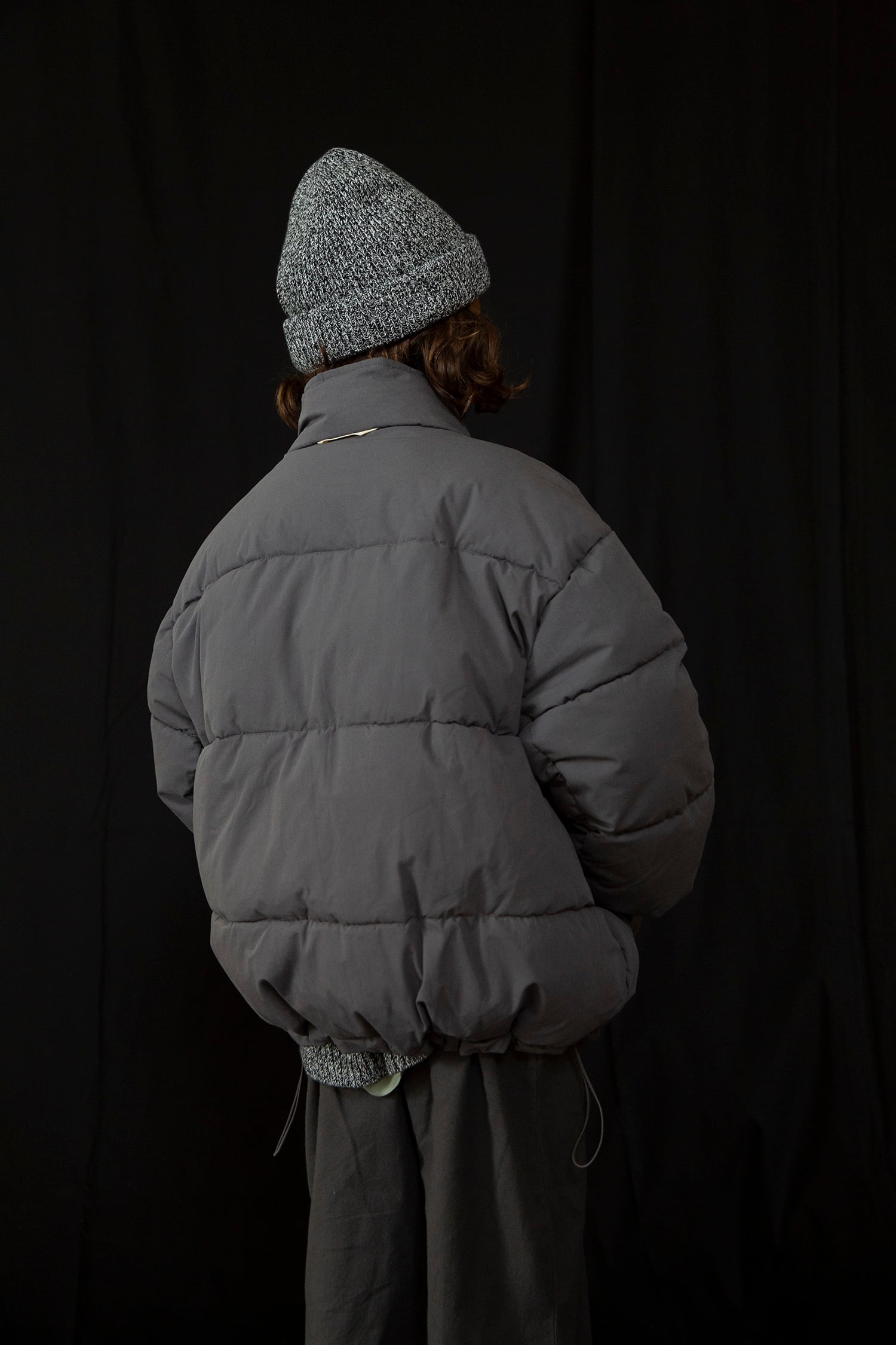 Façade / Reversible Jacket / Honey・Grey / 4〜8-10Y | crecer