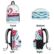 All Over Print Polyester Vintage Backpack 4328