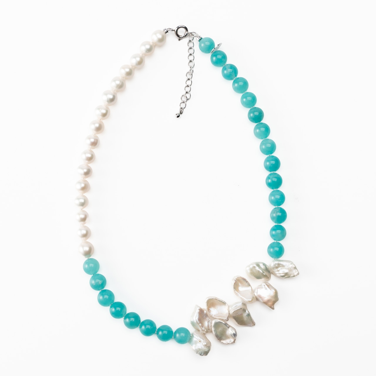 Necklace SMN9 アマゾナイトネックレス
