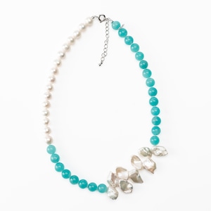 Necklace SMN9 アマゾナイトネックレス