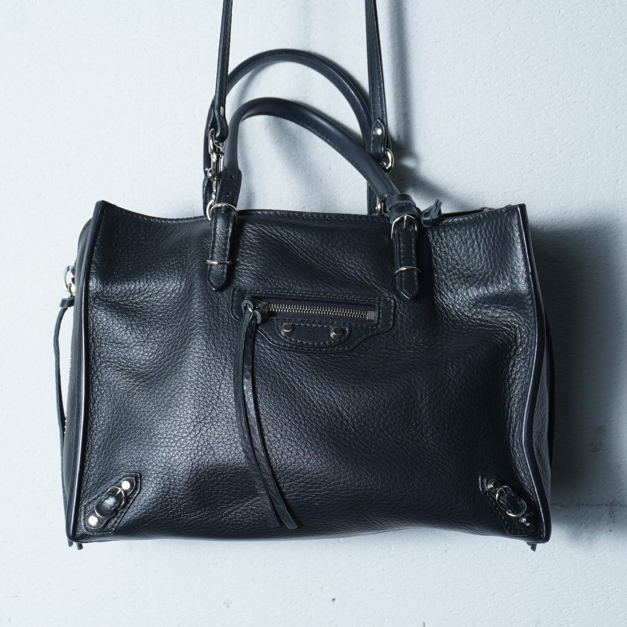 BALENCIAGA】バレンシアガ ペーパーミニレザー 2WAYショルダーバッグ