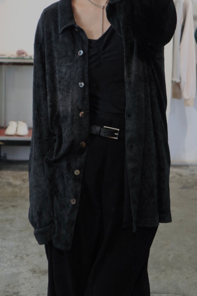 Euro viscose velour touch shirt