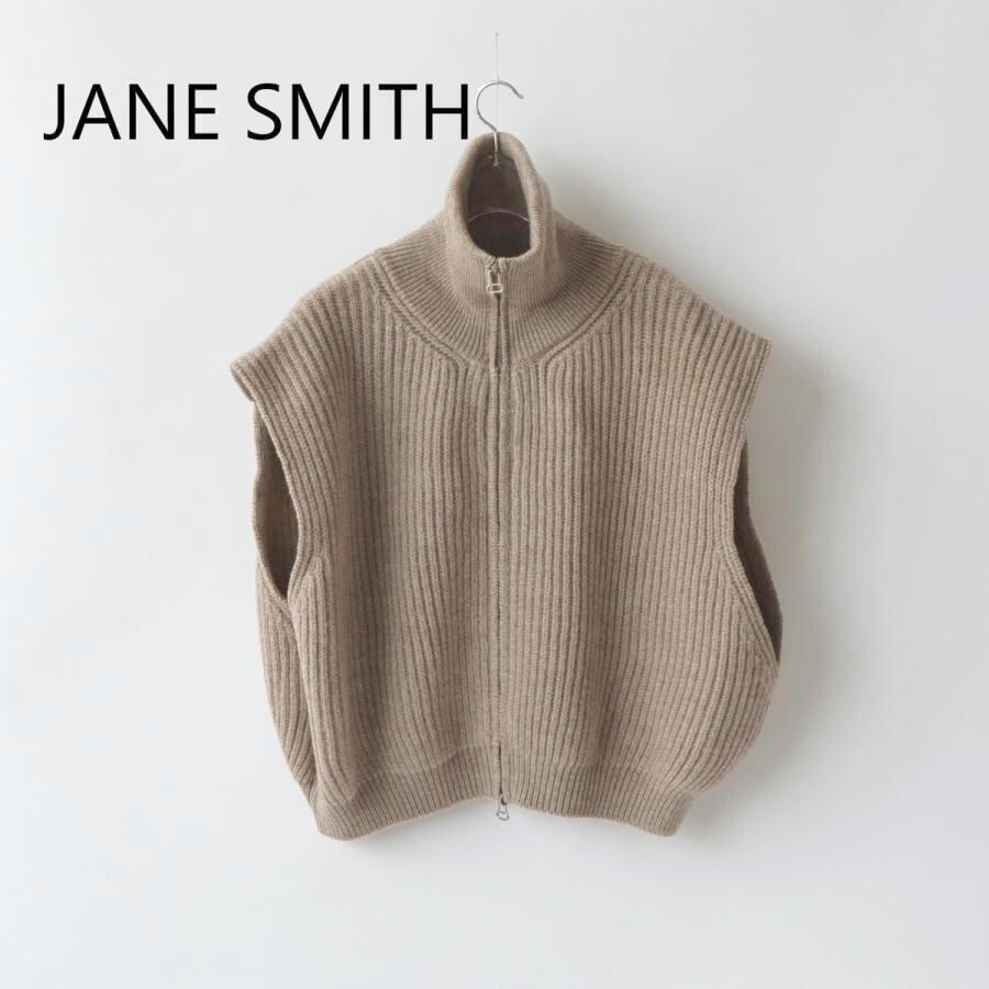 jane smith ニットベスト JANE SMITH＞フェアアイル ショートニットベスト