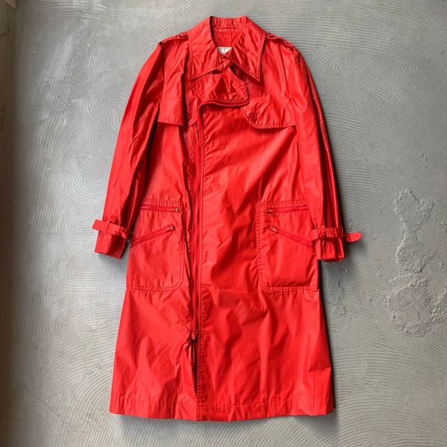 Zip designed trench coat
