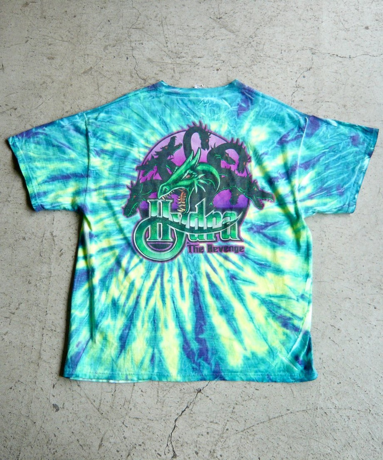 00s ドラゴン タイダイ Tシャツ