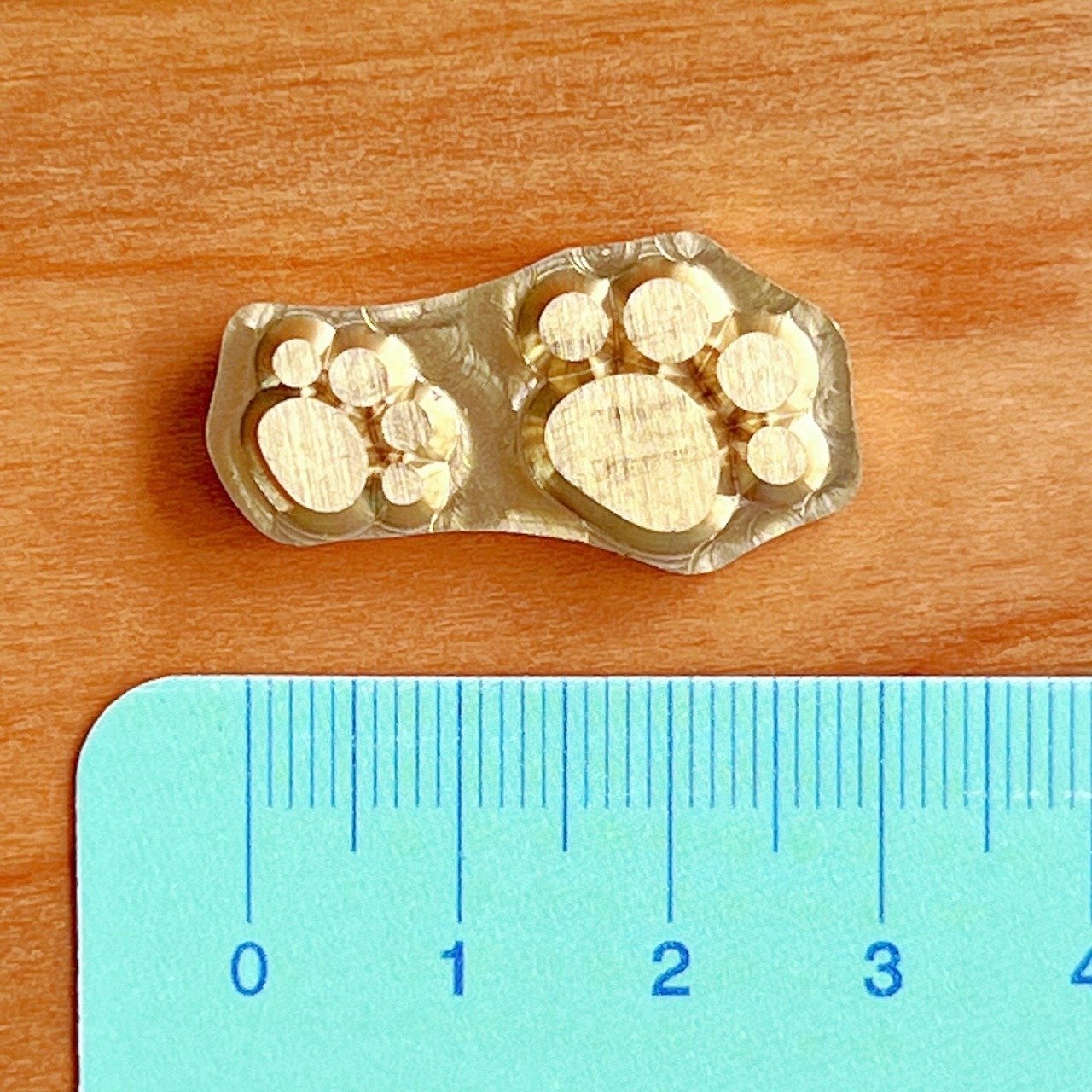 足跡　焼き印　北枝園　Y5-2　・画像2