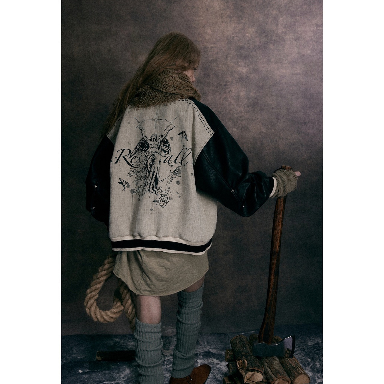 ストリート PUスリーブジャケット T1186