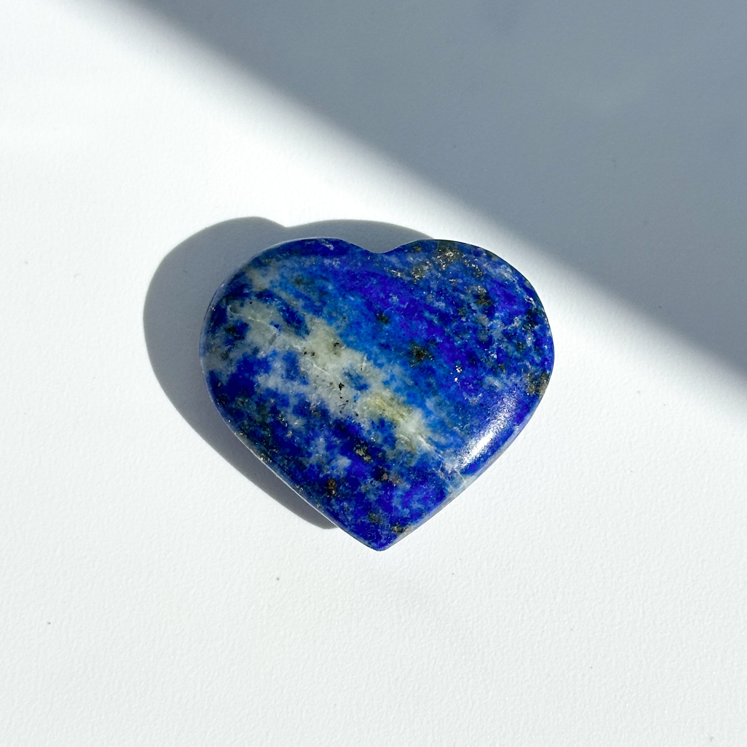ラピスラズリ ハート型65♡ Lapis Lazuli ♡天然石・鉱物・パワーストーン・インテリア