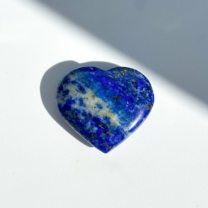 ラピスラズリ ハート型65♡ Lapis Lazuli ♡天然石・鉱物・パワーストーン・インテリア