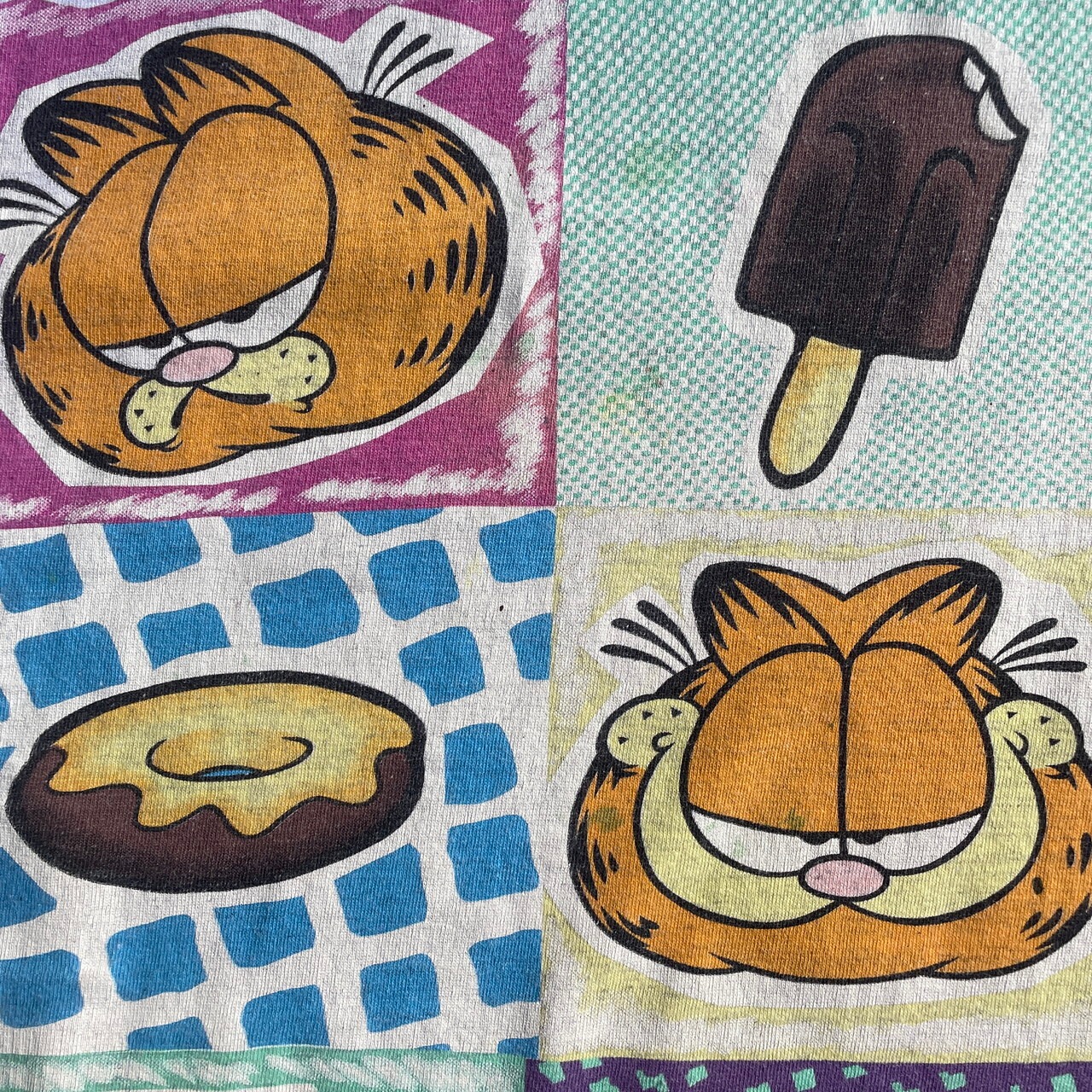 ビンテージGARFIELD ガーフィールド ままならなく ブランケット