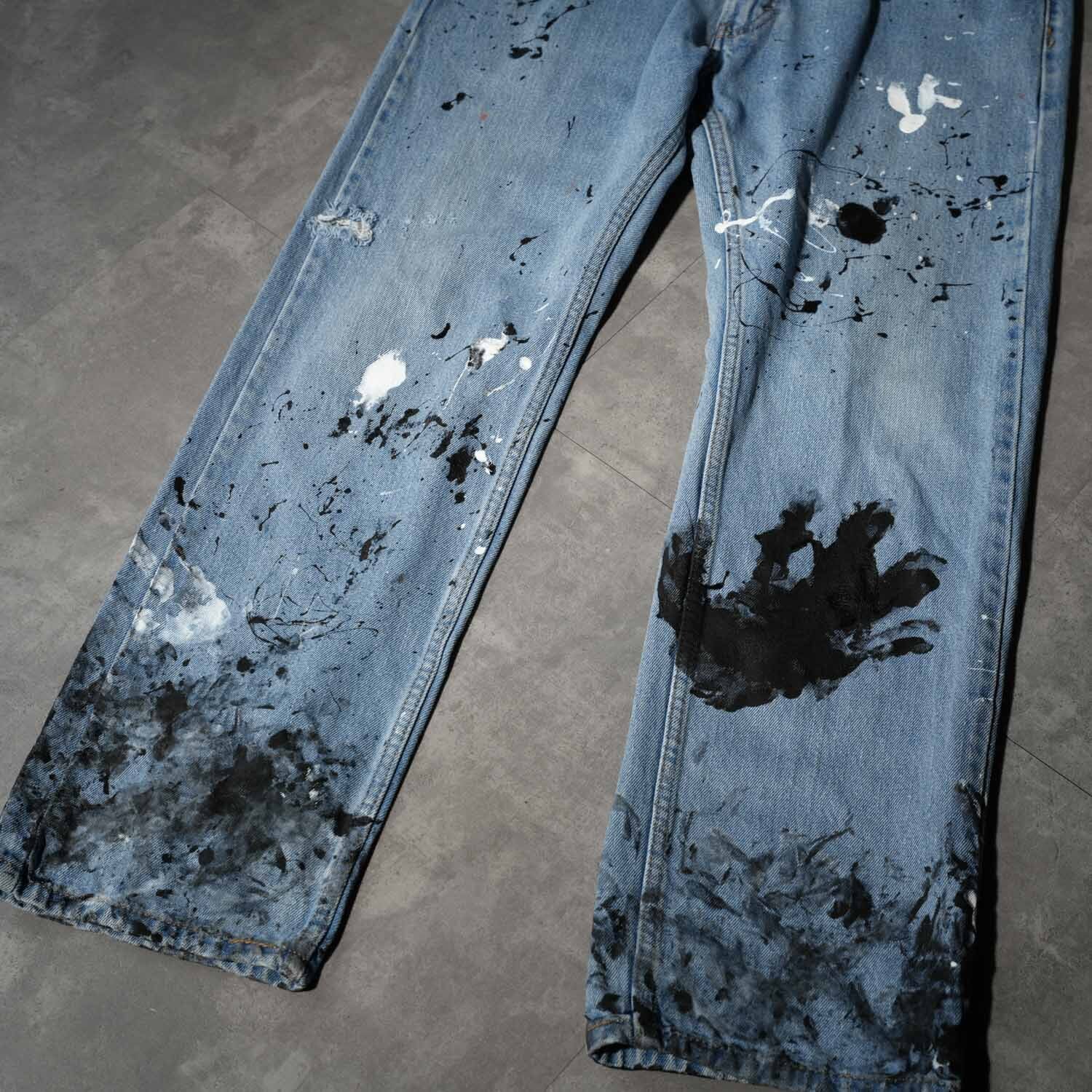 Levi's 505 W33×L30 Indigo Denim Pants 