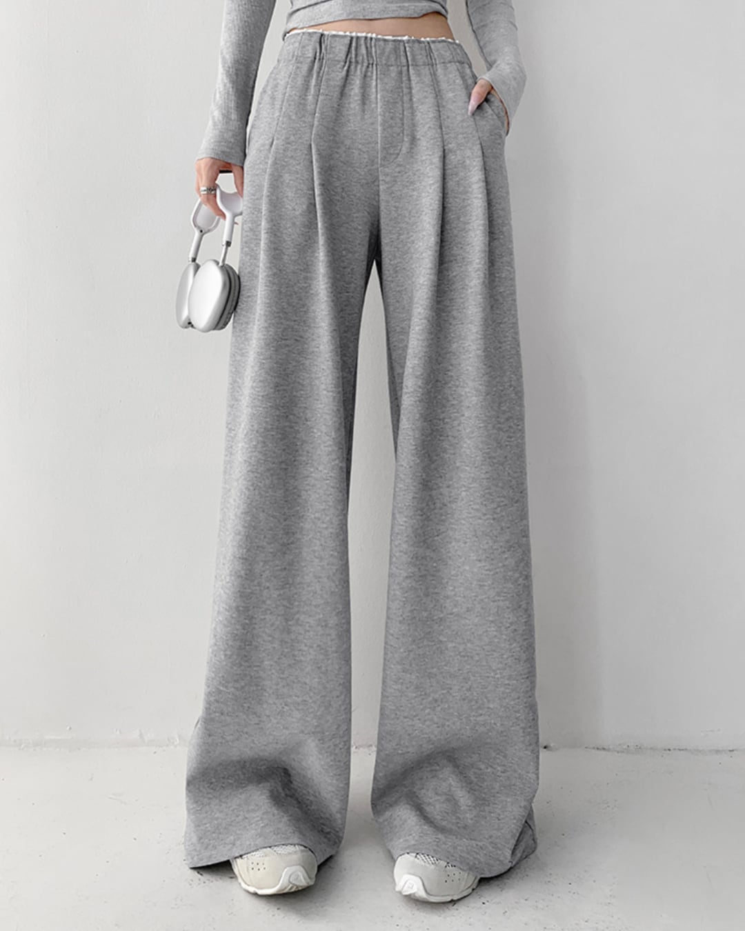 ハイウエストワイドリラックスパンツ R25027