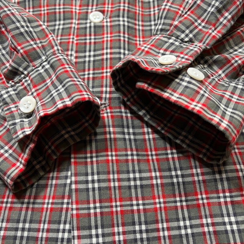 50's 60's McGREGOR マクレガー チェックオープンカラーシャツ 50's 60's McGREGOR マクレガー チェックオープンカラーシャツ