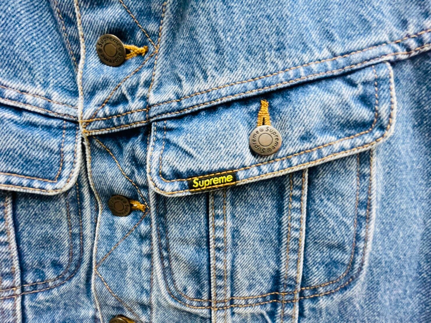 supreme New York Painted Trucker Jacket（Supreme new clearance  