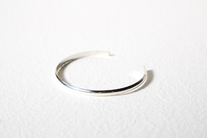 "receiving mode" simple bangle【silver】L