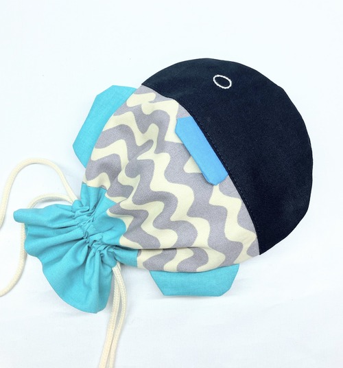 さかな　巾着袋　コップ袋｜とりさん工房ーかわいいハンドメイドポーチ