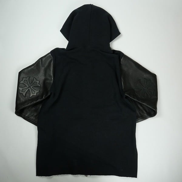 Size【XL】 CHROME HEARTS クロム・ハーツ Y NOT LEATHER SLEEVE ZIP