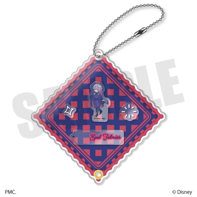 ディズニーツイステッドワンダーランド れとぽぷ シャカシャカアクキー ポムフィオーレ寮 Bエペル・フェルミエ