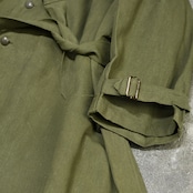 40's~ french army m-35 motorcycle coat