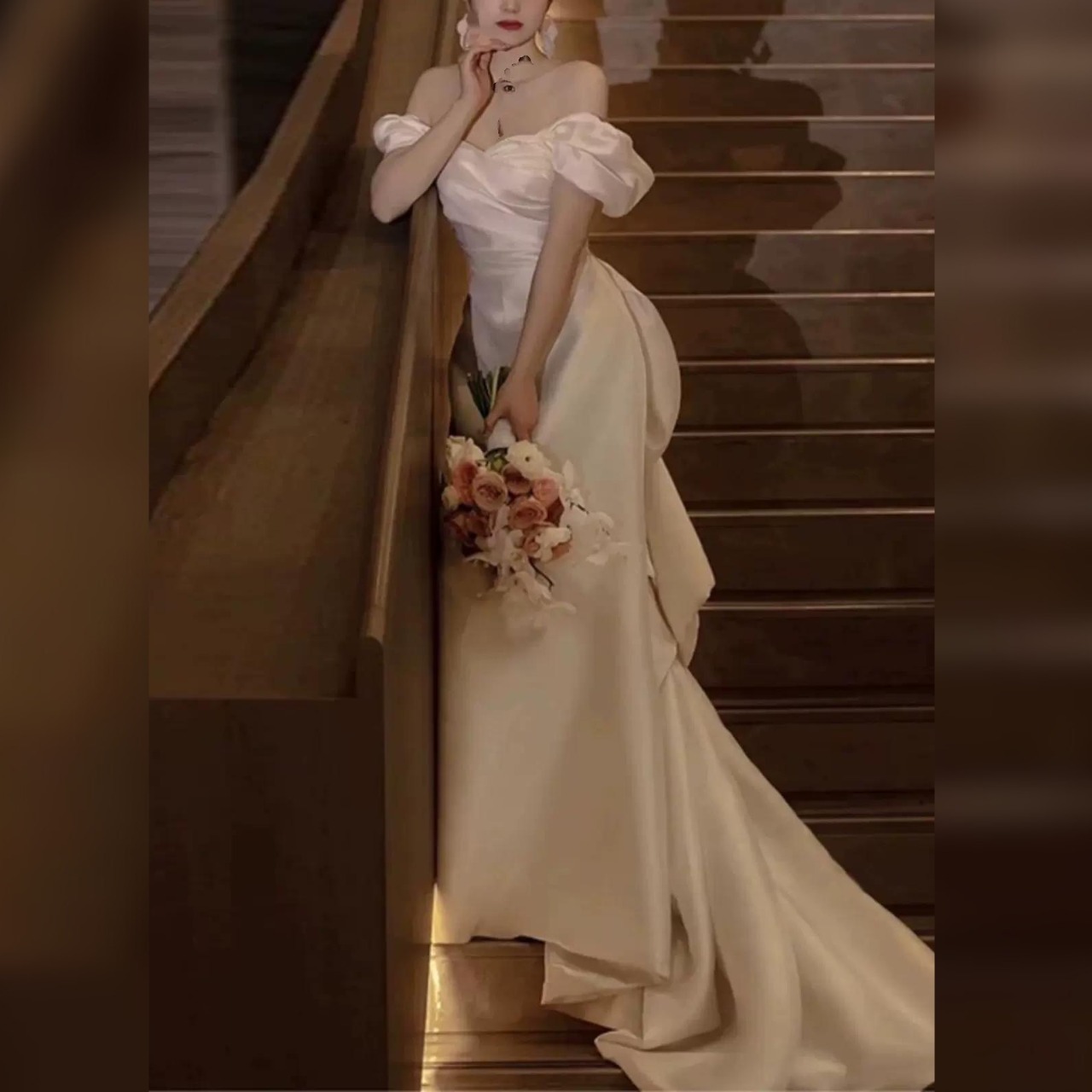 ウェディングドレス 花嫁 結婚式 前撮り 2次会 後撮り ウェディング