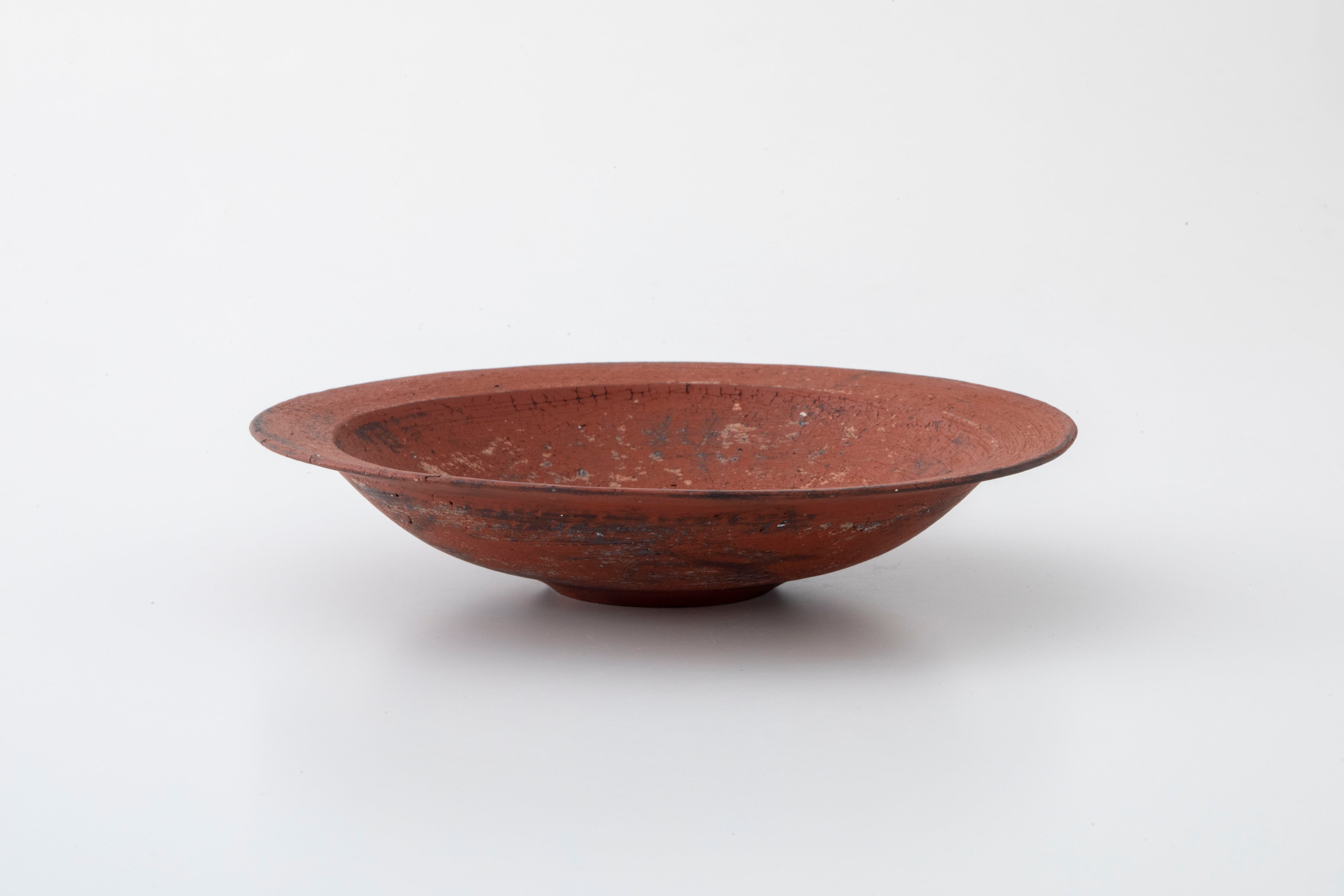 Rim bowl M / 浅：赤 (08) / 大澤 哲哉 | Community Store TO SEE