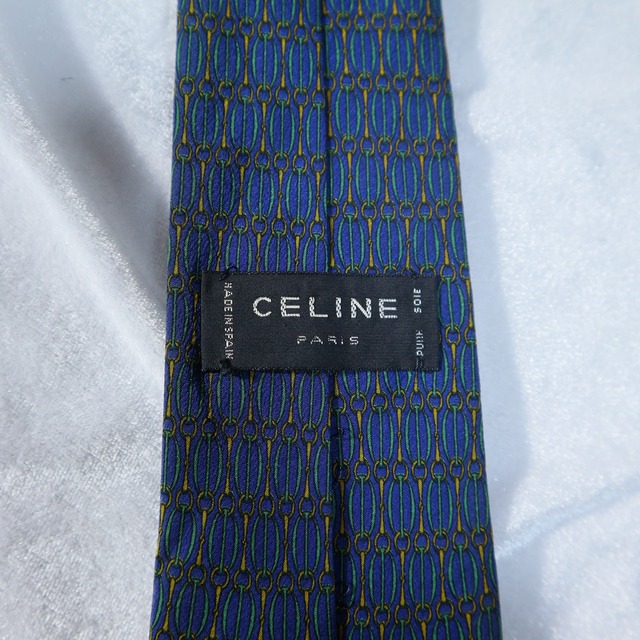 【Set C】"CELINE" "PURE SILK" all pattern necktie