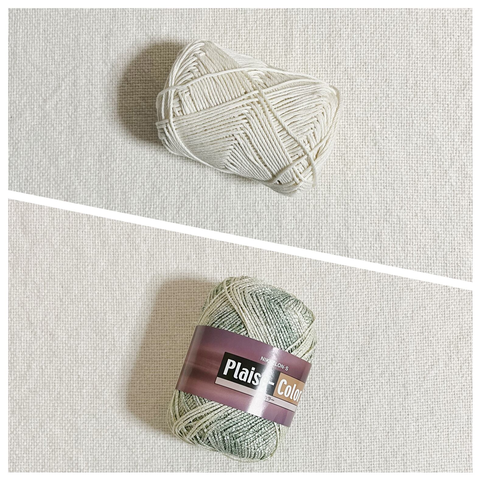 手編み 巾着袋と帽子 セット　2flxv h145-218-110e-2.jpg