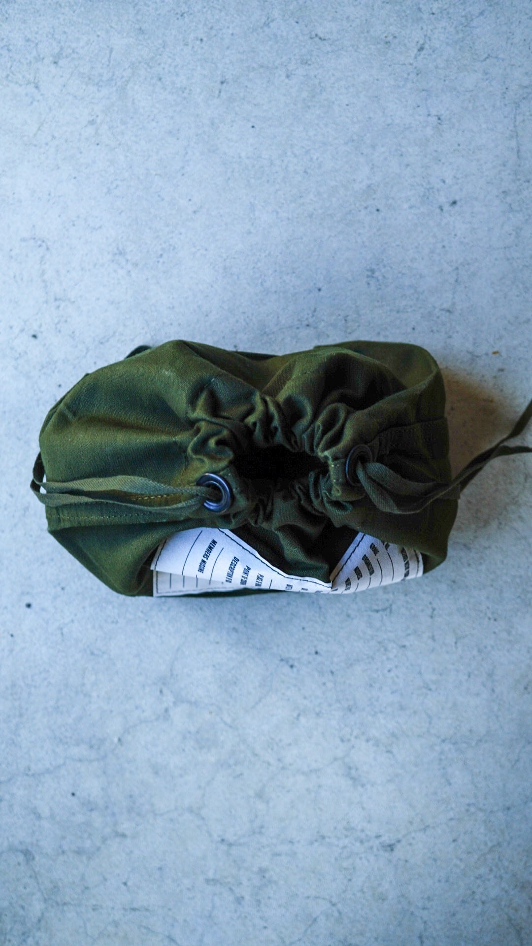 DEADSTOCK / 1960s-】米軍 パーソナルエフェクツバッグ《デッド
