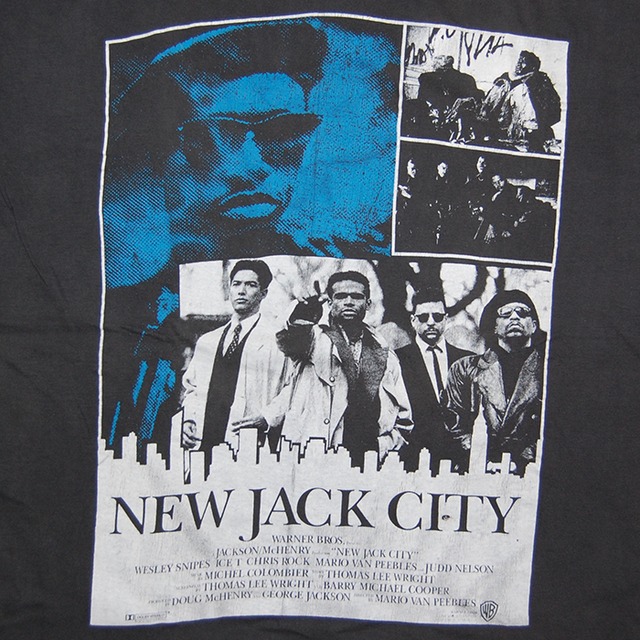 90s new jack city ムービーTシャツ ラップT 映画T