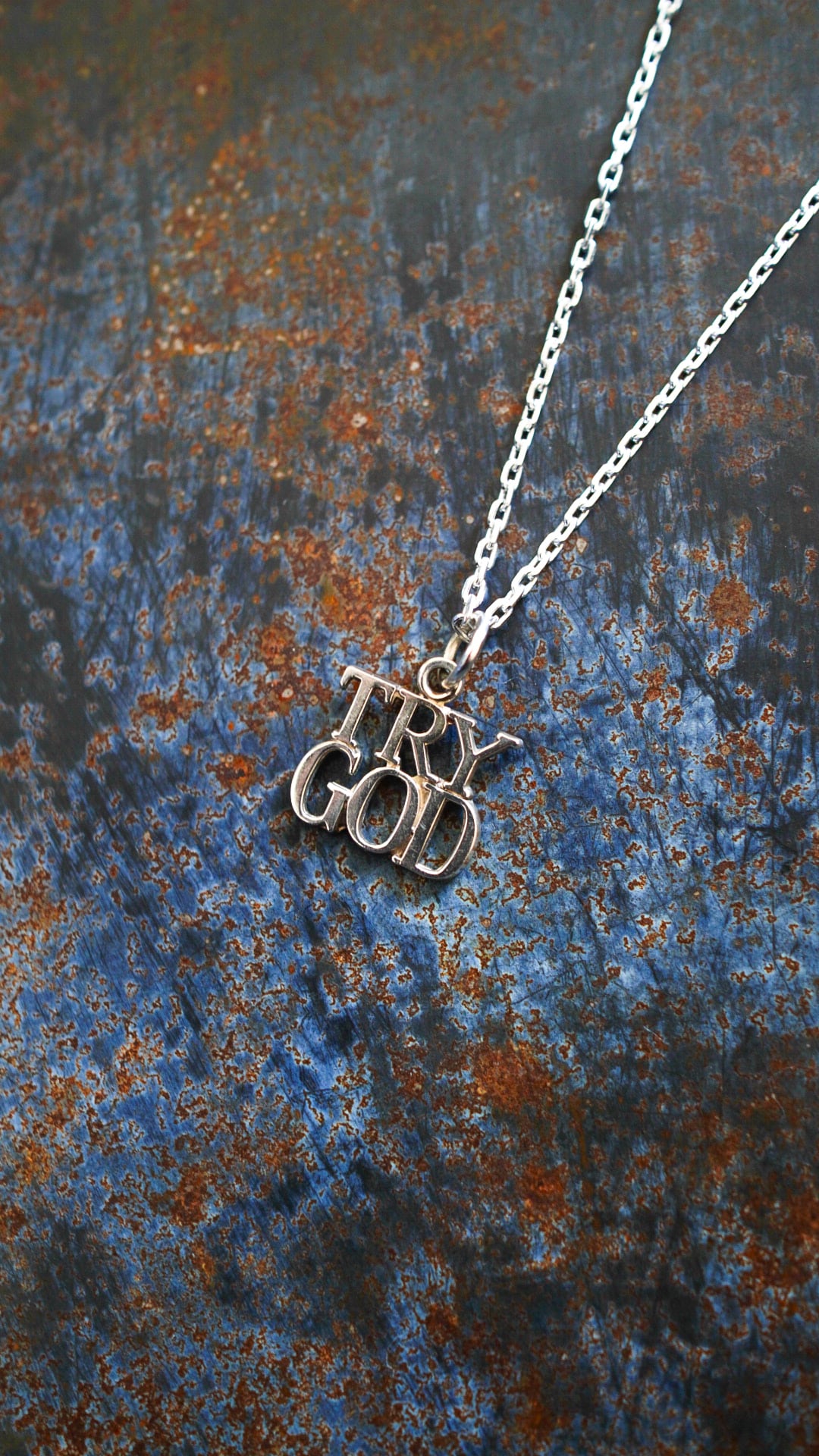 【1970s】TIFFANY&Co. ティファニー TRY GOD ネックレス チャーム 《シルバー925 ヴィンテージ オールド メンズ レディース》